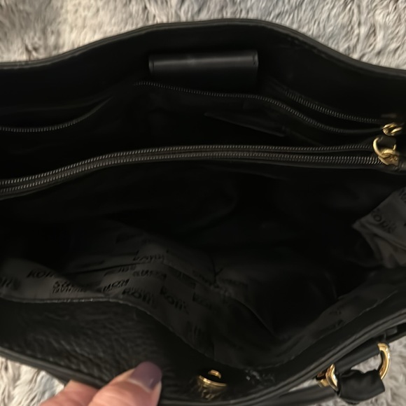 Michael Kors Black Soft Leather Bag - Picture 4 of 5
